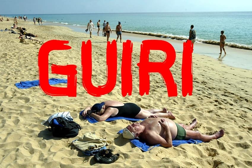 Is the Spanish word 'guiri' (foreigner) offensive?