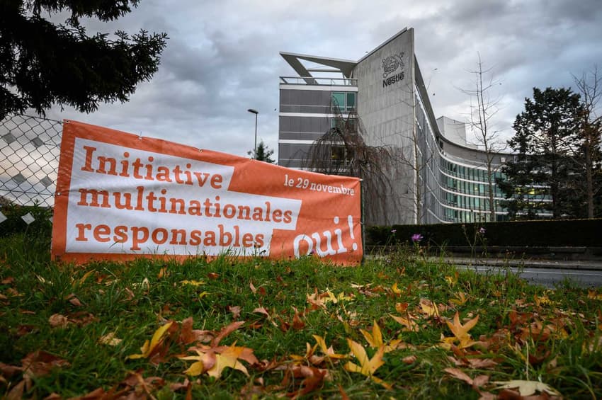 Everything you need to know about Switzerland's 'corporate responsibility' referendum
