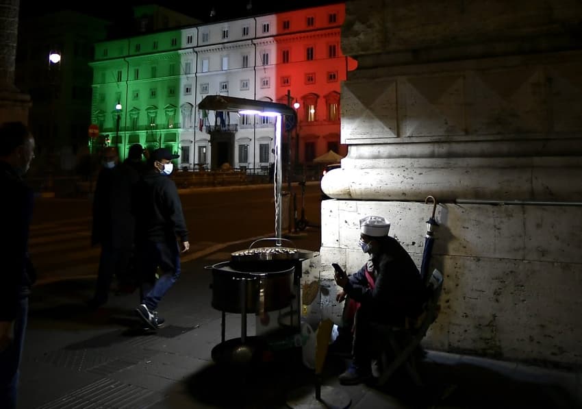 UPDATE: Italy delays national evening curfew until Friday
