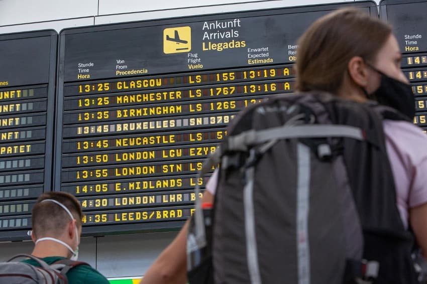 UPDATE: What are the new rules on travelling between Spain and the UK?