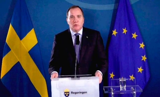 Sweden bans public events of more than eight people