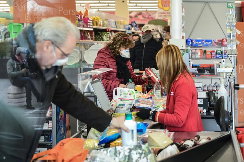'Buy only what you need': Italy warned against panic-buying as new restrictions announced