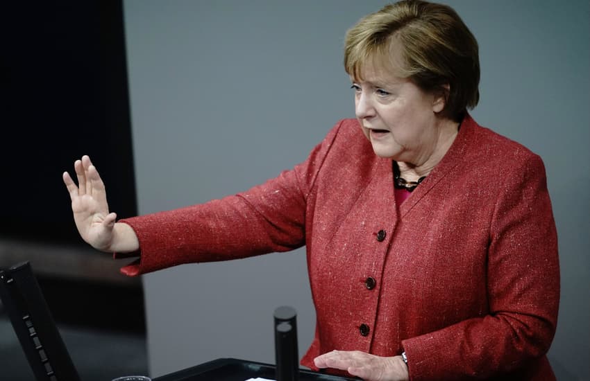 Merkel makes emotional plea for tougher curbs as Covid-19 deaths in Germany break record