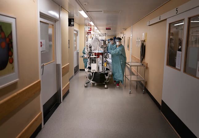 For first time since spring, more than half of Sweden's ICU patients have Covid-19