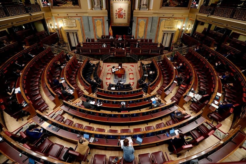 At last! Spain passes budget in boost for minority government