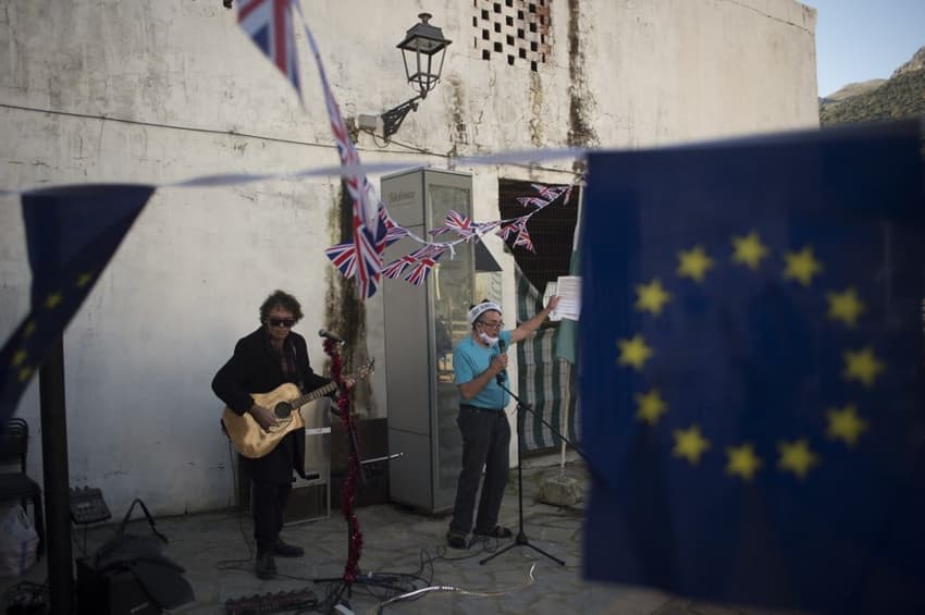 'Don't leave me this way' sing Britons in Spain as Brexit kicks in