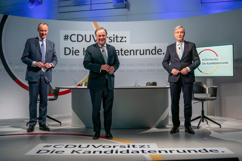 CDU leader vote: Who are the three men vying to succeed Merkel?