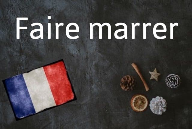 French expression of the day: Faire marrer