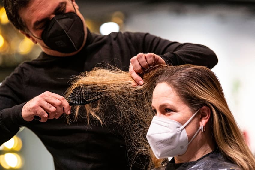 Germany's hairdressers reopen after months of shutdown