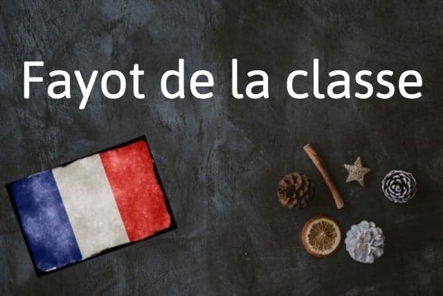 French expression of the day: Fayot de la classe