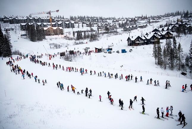 House party in Swedish ski resort reported for violating pandemic law