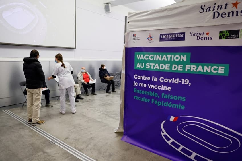 France opens up Covid vaccine programme to all over-55s