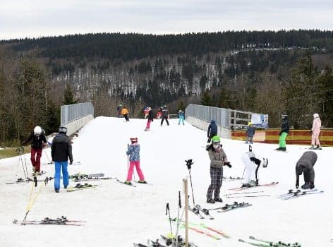 Cold weather ensures extra long ski season in west German mountains
