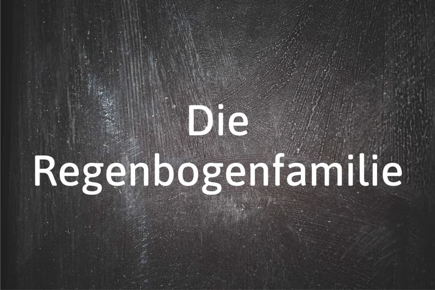 German word of the day: Die Regenbogenfamilie