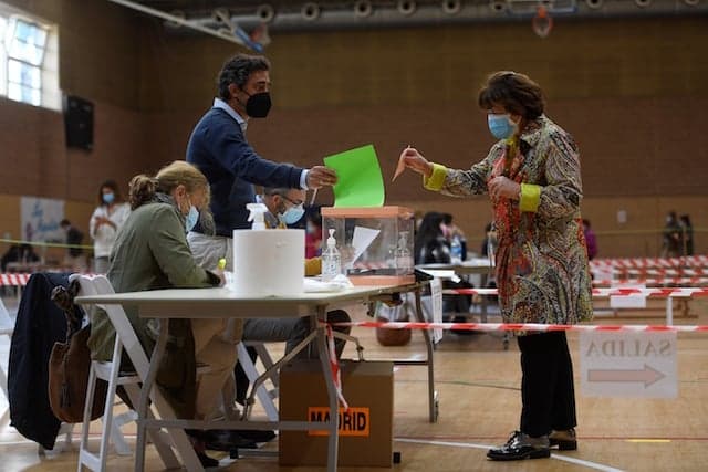 Spain's socialists face drubbing in Madrid regional election