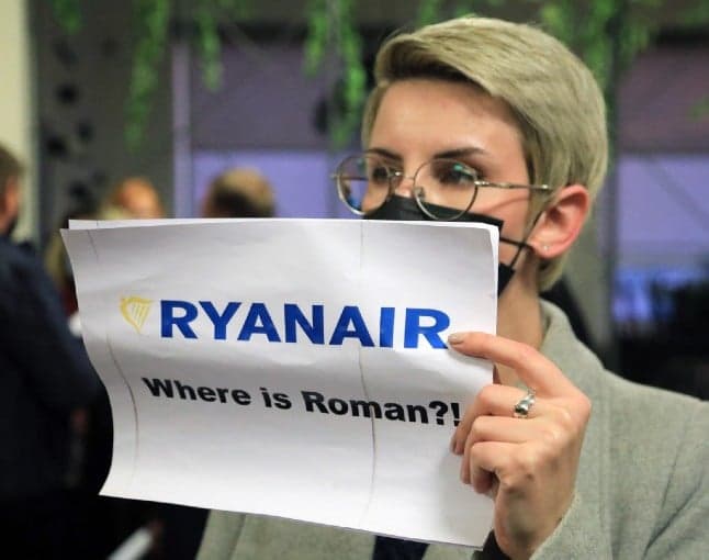Germany summons Belarus envoy over forced Ryanair landing