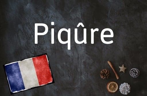 Word of the day: Piqûre