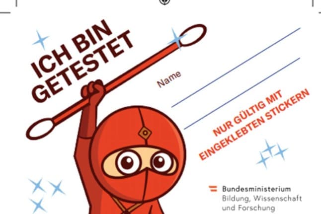 Austria to discontinue ‘Ninja' test booklet after Easter break