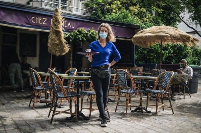 QR codes and sign-ins - how France's reopened restaurants keep track of customers