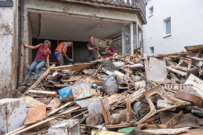 'I am homeless and unemployed': German flood survivors face uncertain future