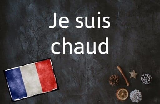 French phrase of the day: Je suis chaud