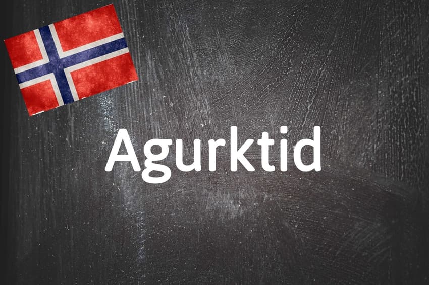 Norwegian word of the day: Agurktid