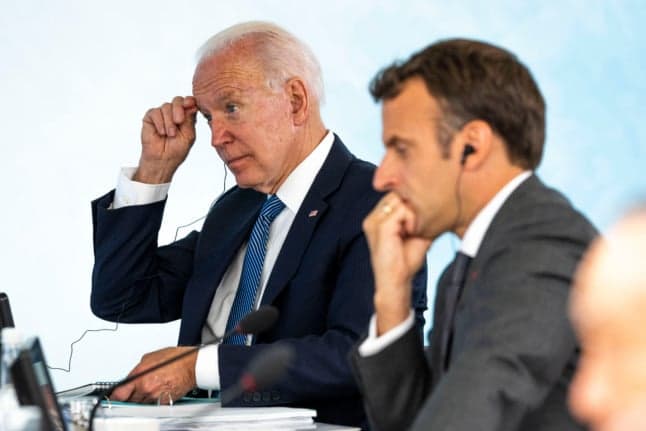 Macron presses Biden for 'clarifications' over submarine snub