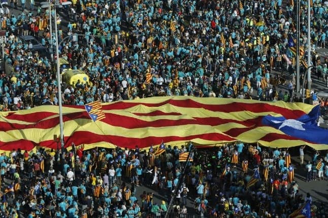Huge crowds expected in Barcelona ahead of Madrid talks