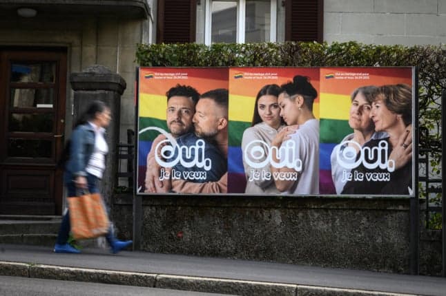 Swiss same-sex marriage plan put to the polls