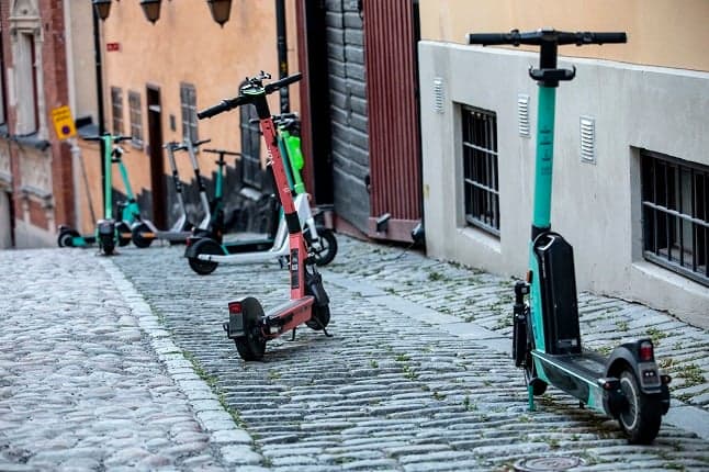 Cyclist dies after crashing into parked e-scooter in Swedish town
