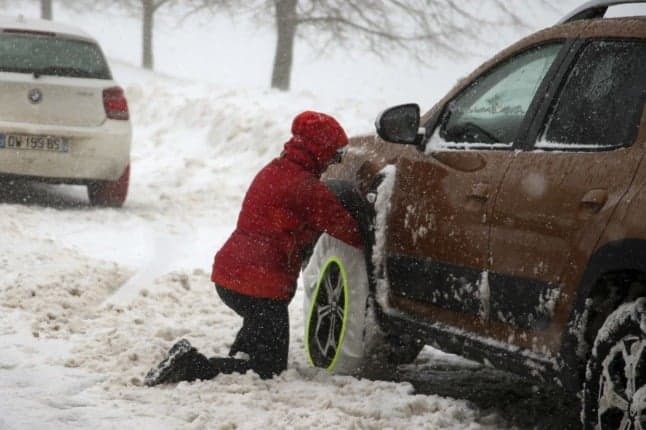 France's new winter tire rules: Drivers won't face fines in first year