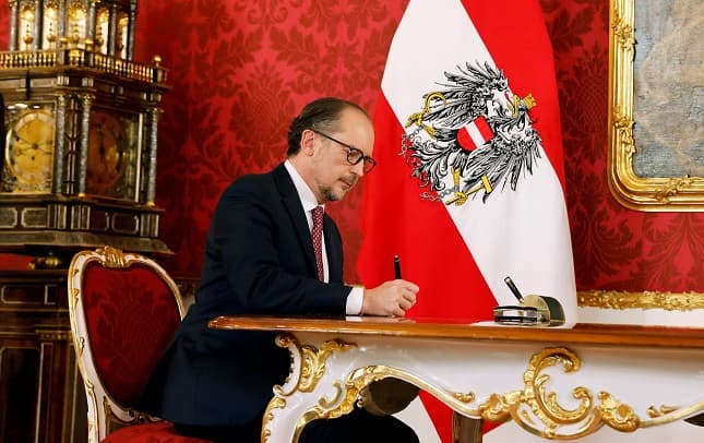 Austria's new leader sworn in amid corruption scandal