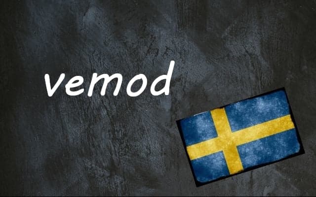 Swedish word of the day: vemod