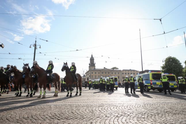 Sweden charges 36 over riot after Black Lives Matter protest last year
