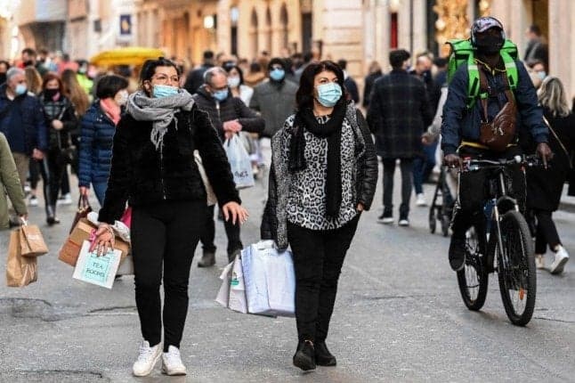 Italy to end Covid outdoor mask requirement from Friday