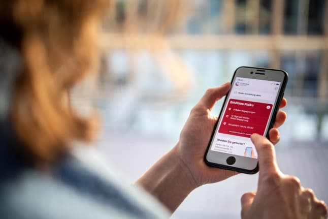 What to do if you get a red alert on Germany's Covid warning app