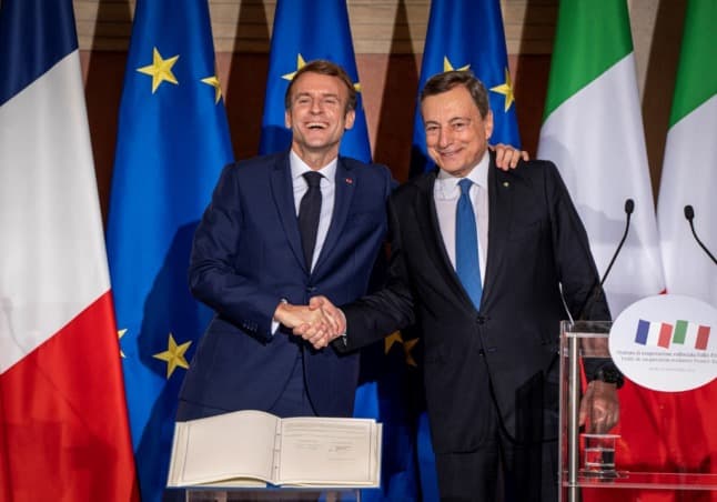 France's Macron and Italy's Draghi call for EU fiscal reform
