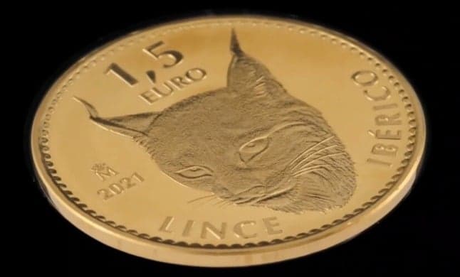 IN IMAGES: Spain launches rare €1.5 Iberian lynx bullion coin 