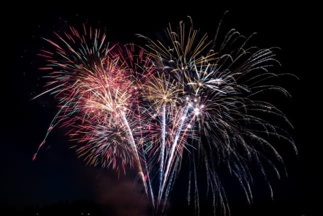 Which cities in Norway still have a New Year's fireworks display planned?