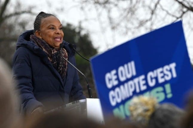 France's Taubira hopes to rally divided left against Macron