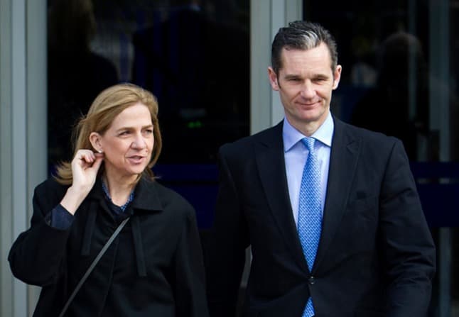 Spain's Princess Cristina and husband announce split