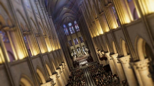 VIDEO: New virtual reality exhibition of Paris' Notre Dame cathedral