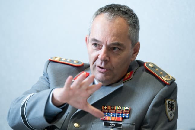 German army 'limited' in Russia response, says commander