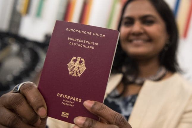 Who are the foreigners getting German citizenship?
