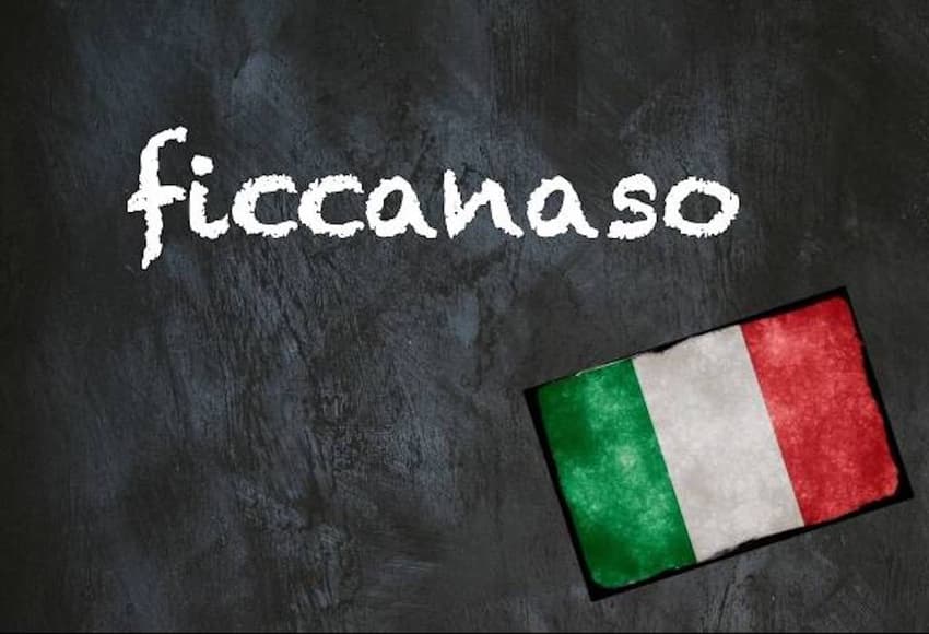 Italian word of the day: 'Ficcanaso'