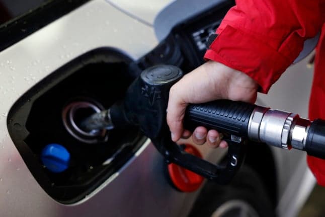 How does the cost of filling your diesel car in Sweden compare to a year ago?