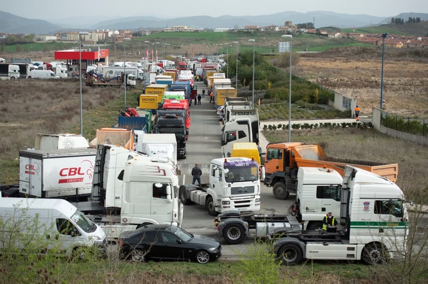 Strikes set to continue as Spanish truckers reject government offer