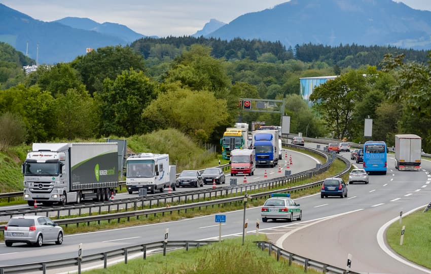 Traffic to jam Austria's motorways ahead of holidays and Grand Prix