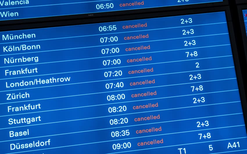 Hundreds of flights cancelled across Germany as security staff strike