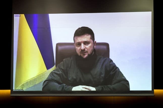 Ukraine's President Zelensky to address Swedish parliament
